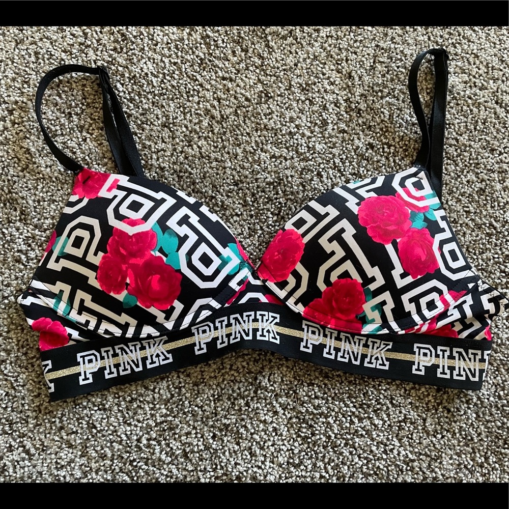 Victoria’s Secret PINK bra 34B floral
